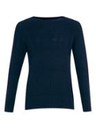 Topman Mens Blue Selected Homme Navy Sweater
