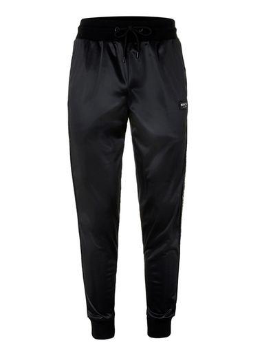 Topman Mens Nicce Black Taping Joggers