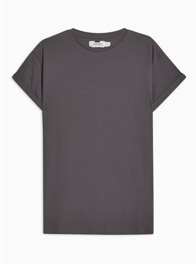 Topman Mens Dark Grey Roller T-shirt