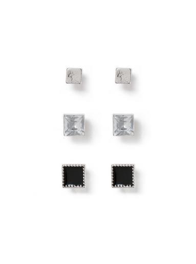 Topman Mens Multi Square Stud Pack*