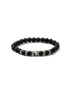 Topman Mens Navy Petrol Stone Bracelet*