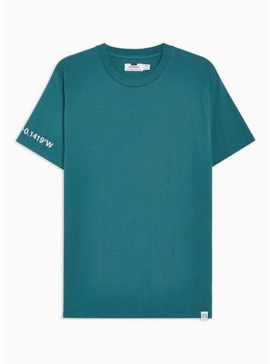 Topman Mens Blue 'heights' 3m Reflective T-shirt