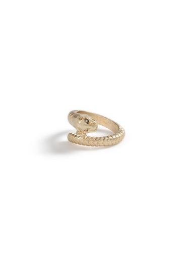 Topman Mens Metallic Gold Wrap Ring*