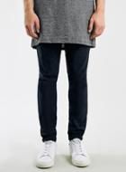 Topman Mens Blue Coordinates Navy Nep Smart Joggers