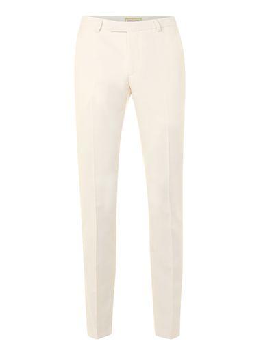 Topman Mens Noose & Monkey White Suit Pants