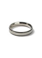 Topman Mens Silver Stainless Steel Band Ring*