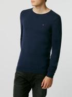 Topman Mens Tommy Hilfiger Blue Sweatshirt