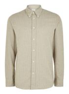 Selected Homme Mens Grey Selected Homme Check Long Sleeve Shirt