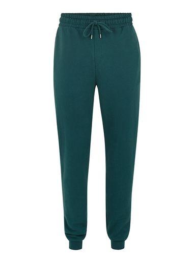 Topman Mens Teal Taped Skinny Joggers