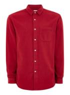 Topman Mens Ltd Red Dawson Flannel Shirt