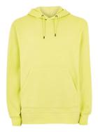 Topman Mens Green Overhead Hoodie