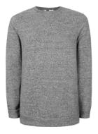 Topman Mens Grey Salt And Pepper Loungewear Sweatshirt