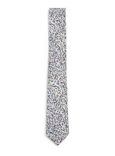 Topman Mens Multi Premium Liberty Smudge Print Tie