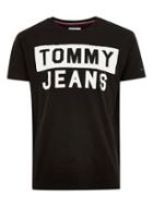 Topman Mens Tommy Jeans Black T-shirt