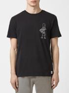 Topman Mens Nickelodeon Black Hey Arnold Gerald Print T-shirt