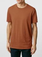Topman Mens Orange Pumpkin Slim Fit T-shirt