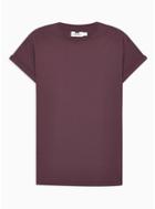 Topman Mens Red Burgundy Roller T-shirt