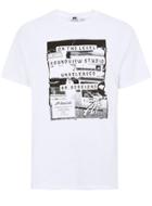 Topman Mens White 'soundview' Print T-shirt