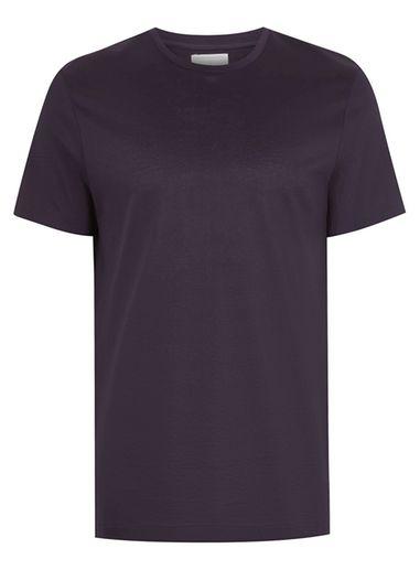 Topman Mens Purple Plum Premium T-shirt