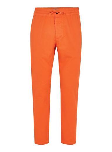 Topman Mens Orange Woven Joggers