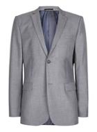 Topman Mens Grey Light Gray Slim Fit Suit Jacket