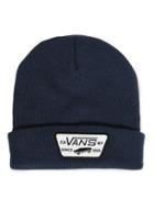 Topman Mens Blue Vans Navy Beanie Hat