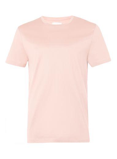 Topman Mens Premium Pink Crew Neck T-shirt