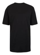 Topman Mens Black '90s Style Oversized T-shirt