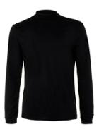 Topman Mens Black Mini Roll Neck Long Sleeve T-shirt