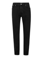 Topman Mens Washed Black Standard Fit Jeans