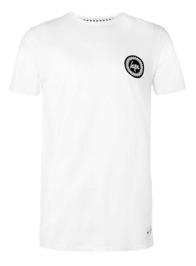 Topman Mens Hype White Badge T-shirt*