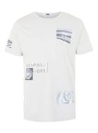 Topman Mens Grey Stone Natural Earth Print T-shirt