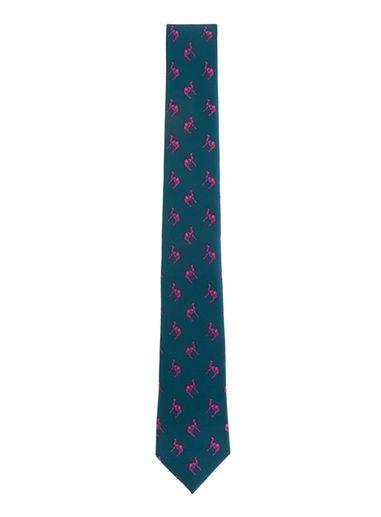 Topman Mens Multi Camel Motif Tie