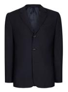 Topman Mens Blue Charlie Casely-hayford X Topman Navy Ribbed Relaxed Fit Weekend Suit Jacket