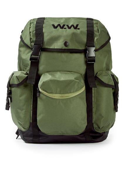 Topman Mens Wood Wood Green Mills Bag