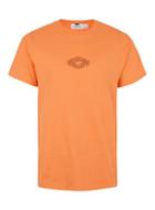 Topman Mens Orange Manhattan Print T-shirt