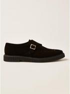 Topman Mens Black Monk Shoes