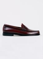 Topman Mens Red Bass Weejuns Burgundy Larson Loafers