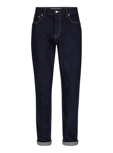 Topman Mens Blue Indigo Wash Stretch Skinny Fit Jeans