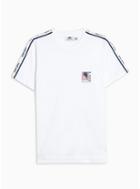Topman Mens White Tape Easy Life T-shirt