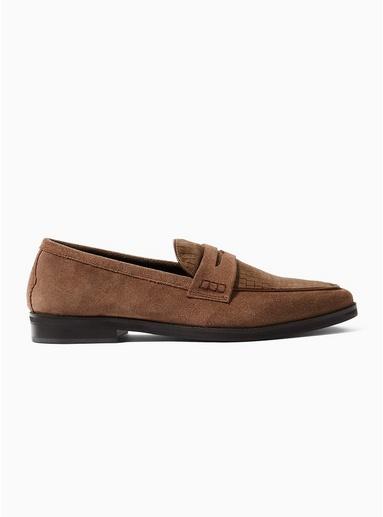 Topman Mens Brown Tan 'hawley Penny' Loafers