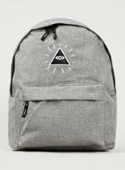 Topman Mens Grey Art Disco Illuminati Backpack*