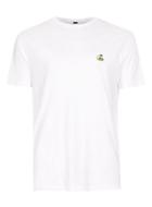 Topman Mens White Lemon Badged T-shirt