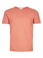 Topman Mens Selected Homme Dark Pink T-shirt