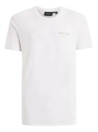 Topman Mens Nicce White Split T-shirt