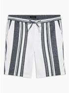 Selected Homme Mens White Selected Homme 'stefan' Organic Cotton Shorts