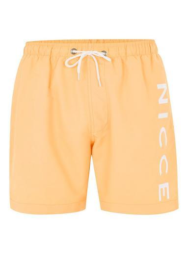 Topman Mens Nicce Yellow Swim Shorts