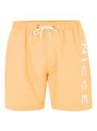 Topman Mens Nicce Yellow Swim Shorts