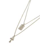 Topman Mens Gold Ankh Necklace*