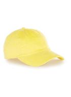 Topman Mens Yellow Cord Curve Peak Cap